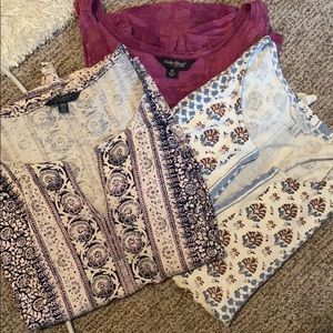 Short Sleeve Lucky Brand BUNDLE!!
